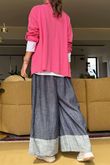 Made in Italy Salt Tie Front Jacket Raspberry /3 = ~
